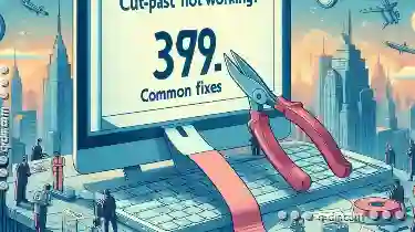 Cut-Paste Not Working? Common Fixes
