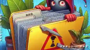 Deleting Files with Hidden Extensions: The Risks