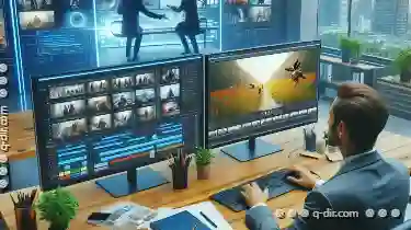 Dual-Pane View for Video Project Management